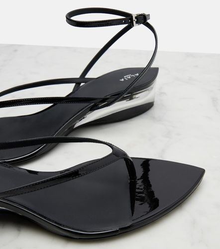 Alaïa Sandalias Invisible de charol - Alaia - Modalova