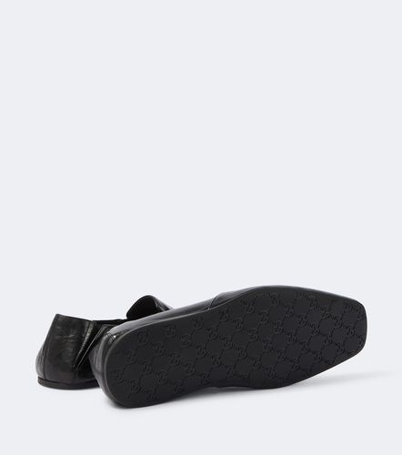 Gucci Mocassini Cupertino in pelle - Gucci - Modalova