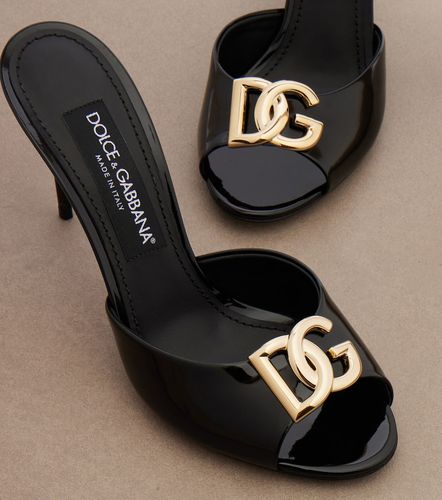 DG patent leather mules - Dolce&Gabbana - Modalova