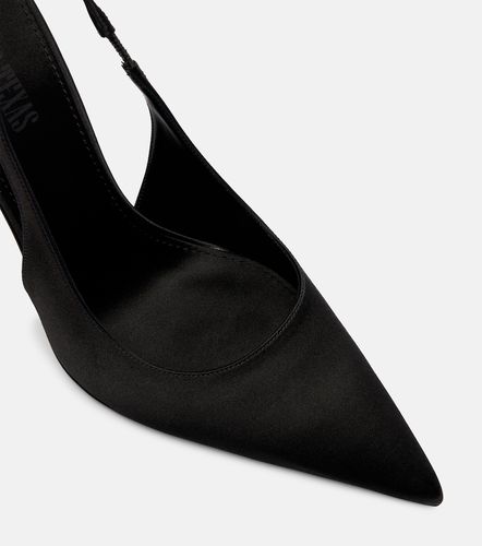 Pumps slingback Lidia 70 in raso - Paris Texas - Modalova