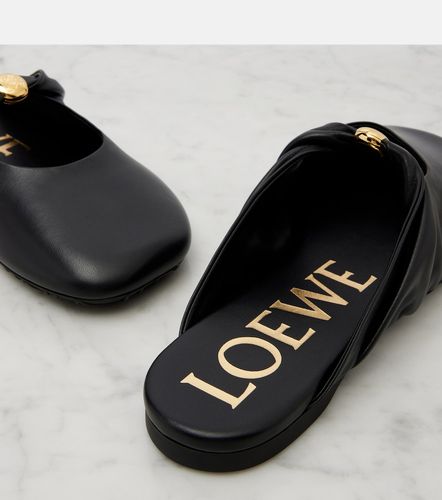 Loewe Pebble Soft leather mules - Loewe - Modalova