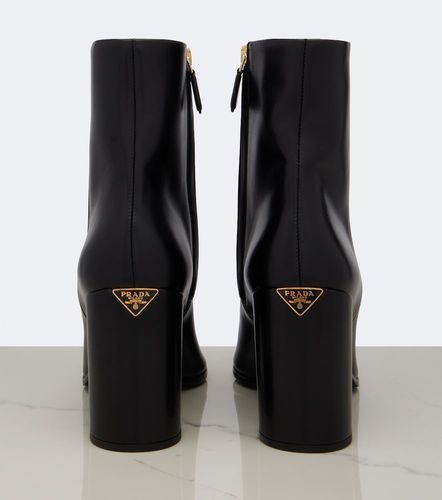 Prada Leather ankle boots - Prada - Modalova