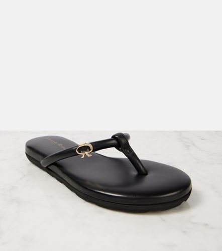 Juno leather thong sandals - Gianvito Rossi - Modalova