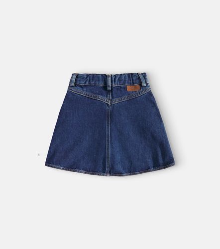 Bonpoint Falda Gingia de denim - Bonpoint - Modalova