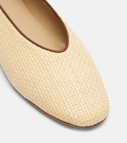 Regency raffia ballet flats - Le Monde Beryl - Modalova