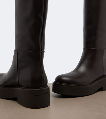 Hiro leather over-the-knee boots - Gianvito Rossi - Modalova
