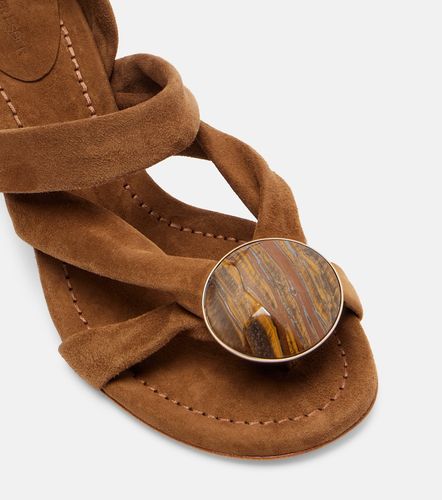 Doma embellished suede sandals - Christopher Esber - Modalova