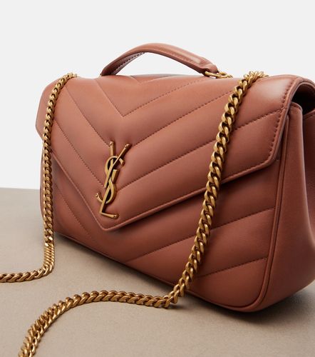Loulou Medium leather shoulder bag - Saint Laurent - Modalova