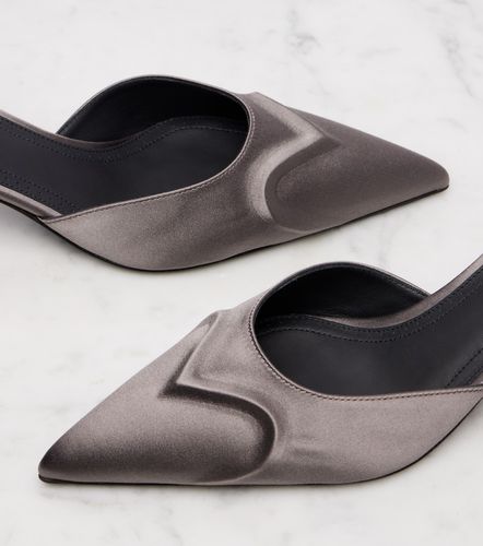 Alaia Le Cour 3D 55 satin mules - Alaia - Modalova