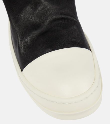 Botas mosqueteras Stocking de piel - Rick Owens - Modalova