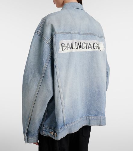 Balenciaga Logo denim jacket - Balenciaga - Modalova