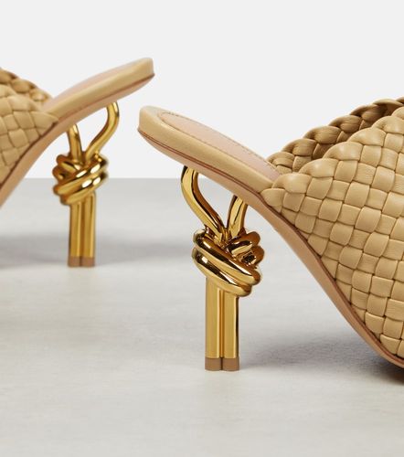 Bottega Veneta Knot leather mules - Bottega Veneta - Modalova