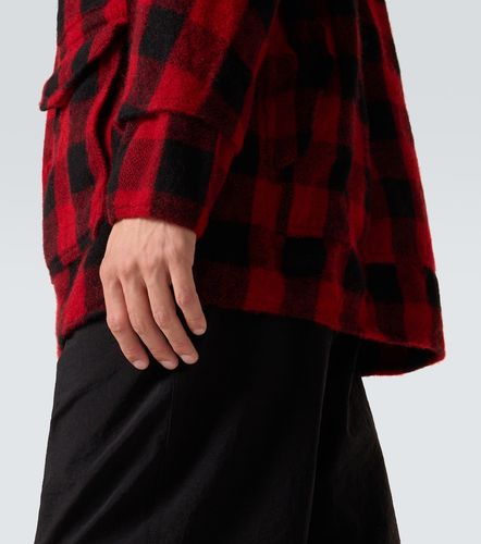 Giacca in lana a quadri - Junya Watanabe - Modalova