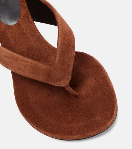 Micro Wedge suede thong sandals - Le Monde Beryl - Modalova