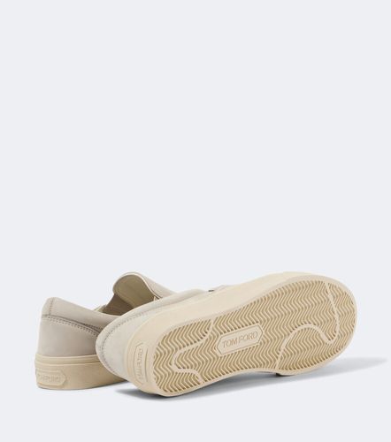 Jude leather slip-on sneakers - Tom Ford - Modalova