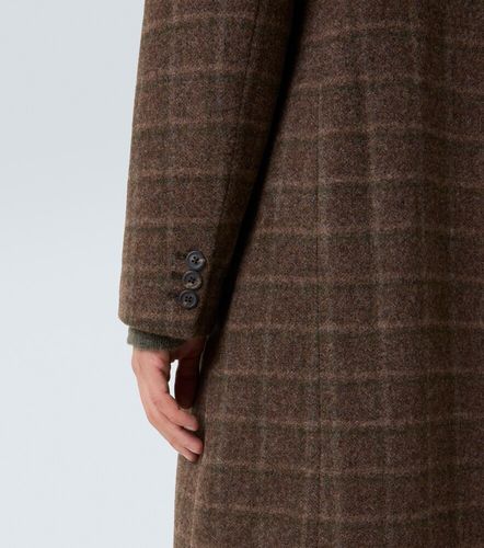 Whale checked virgin wool coat - Our Legacy - Modalova