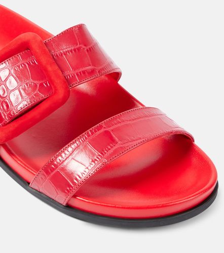 Mayfu croc-effect leather sandals - Manolo Blahnik - Modalova