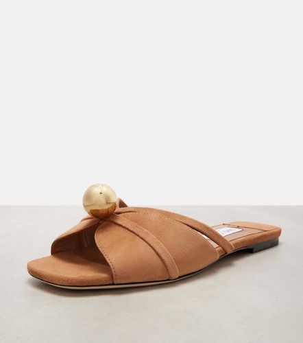 Jimmy Choo Siva suede slides - Jimmy Choo - Modalova