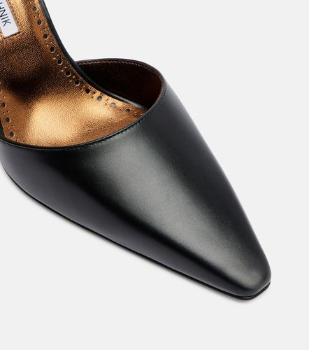 Detana 90 leather slingback pumps - Manolo Blahnik - Modalova