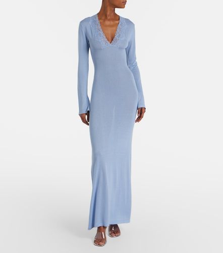 Aya Muse Abito lungo con pizzo - Aya Muse - Modalova