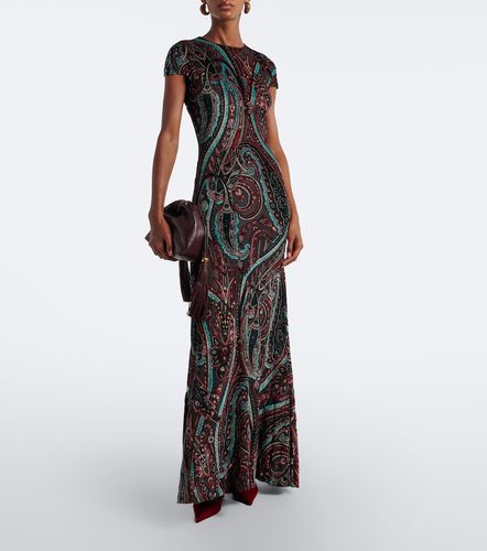 Abito lungo in jacquard paisley - Etro - Modalova