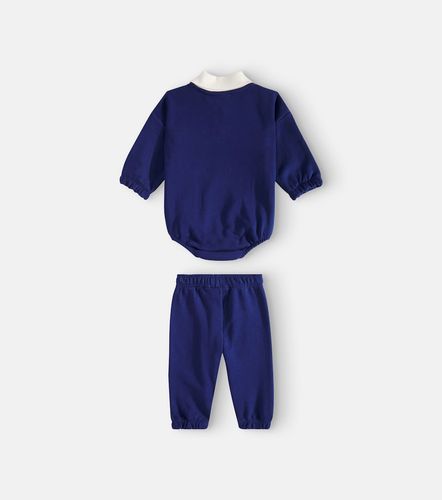 Bebé - set de mono y pantalones Society de algodón - Mini Rodini - Modalova