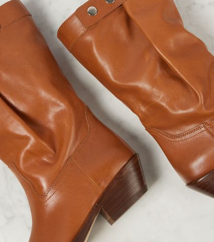 Ademe leather ankle boots - Isabel Marant - Modalova