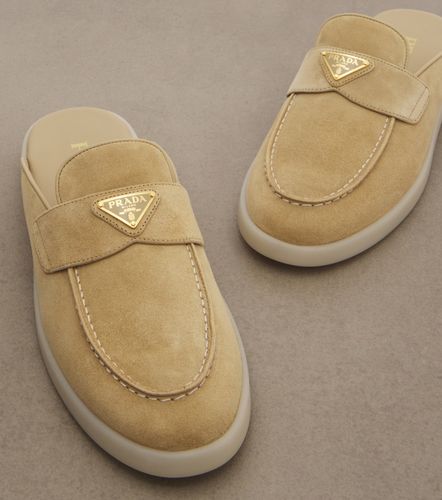 Prada Mules in suede - Prada - Modalova