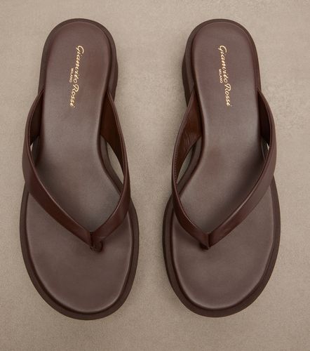 Sandali infradito platform in pelle - Gianvito Rossi - Modalova