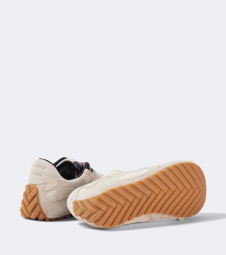 Orbit Flash suede-trimmed sneakers - Bottega Veneta - Modalova