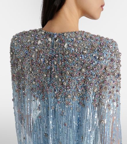 Symphony embellished caped gown - Jenny Packham - Modalova