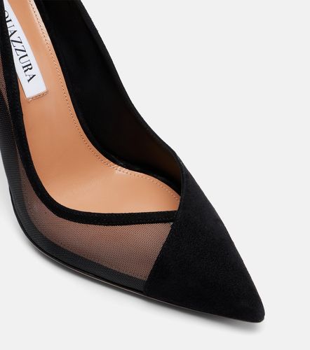 Pumps Studio 105 in suede con mesh - Aquazzura - Modalova