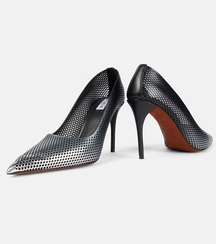 Alaïa Pumps 90 in mesh di pelle - Alaia - Modalova