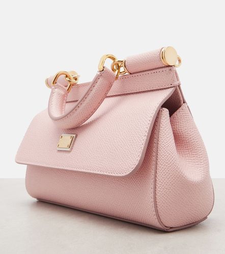 Sicily Small leather top-handle bag - Dolce&Gabbana - Modalova