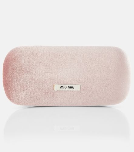Miu Miu Gafas ovaladas con logo - Miu Miu - Modalova