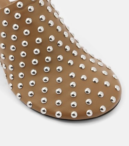 Mules in pelle con borchie - Jil Sander - Modalova