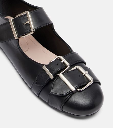 Bailarinas Buckle Ballerina de piel - Simone Rocha - Modalova