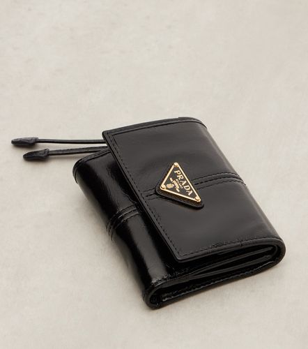 Prada Logo leather wallet - Prada - Modalova