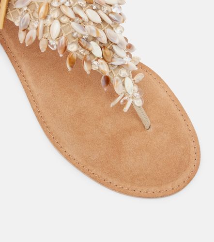 Balmain Sandali infradito in suede - Balmain - Modalova