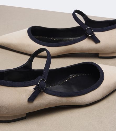 Bailarinas Perdiccamod de ante - Manolo Blahnik - Modalova