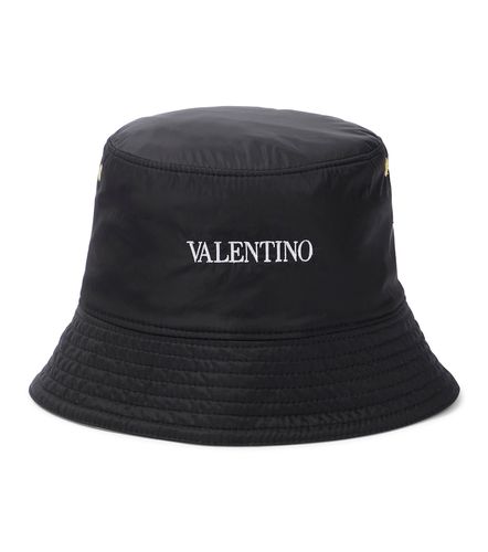 Reversible printed bucket hat - Valentino - Modalova