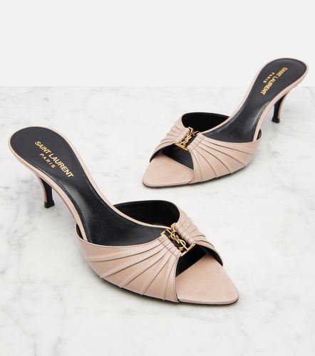Mules Babylone Cassandre 60 de piel - Saint Laurent - Modalova