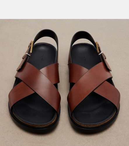 The Row Buckle leather sandals - The Row - Modalova