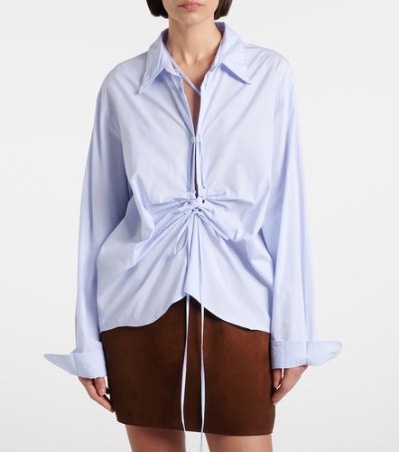 Prada Camisa de algodón fruncida - Prada - Modalova