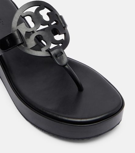 Miller leather platform thong sandals - Tory Burch - Modalova