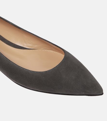 Gianvito suede ballet flats - Gianvito Rossi - Modalova