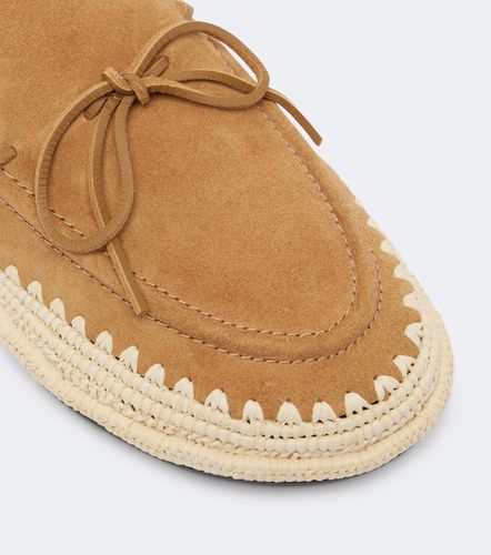 Espadrillas The Raffia Boaty in suede - Tory Burch - Modalova