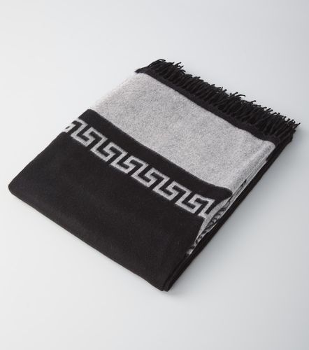 Coperta in jacquard di seta e cashmere - Versace Home - Modalova