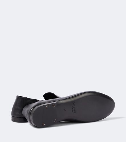 Alain leather slippers - Saint Laurent - Modalova