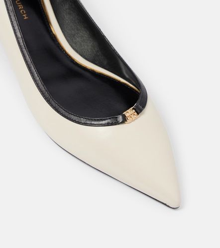 Double T leather ballet flats - Tory Burch - Modalova